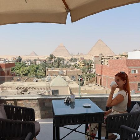 Tuya Pyramids Inn Kafret el-Gabal Buitenkant foto