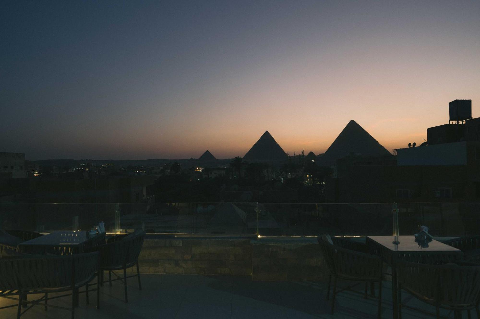 Tuya Pyramids Inn Kafret el-Gabal Buitenkant foto