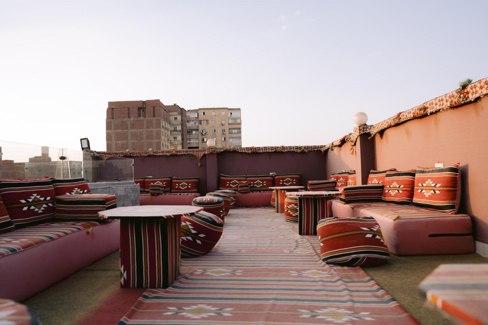 Tuya Pyramids Inn Kafret el-Gabal Buitenkant foto