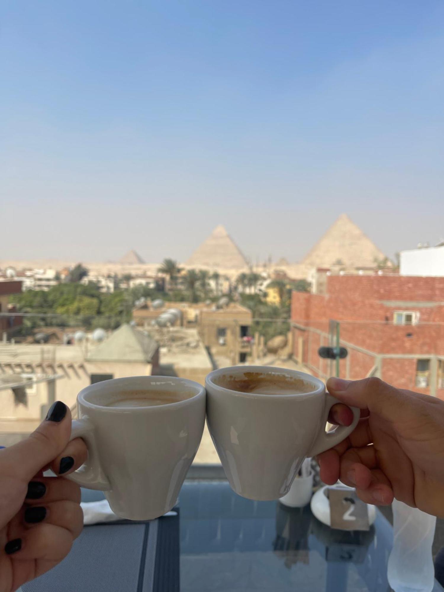 Tuya Pyramids Inn Kafret el-Gabal Buitenkant foto