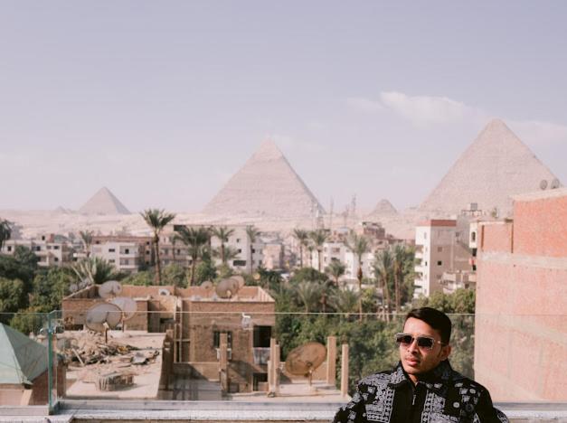 Tuya Pyramids Inn Kafret el-Gabal Buitenkant foto