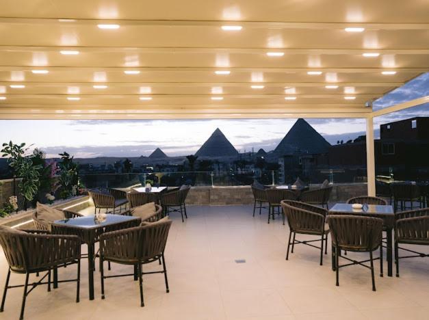 Tuya Pyramids Inn Kafret el-Gabal Buitenkant foto